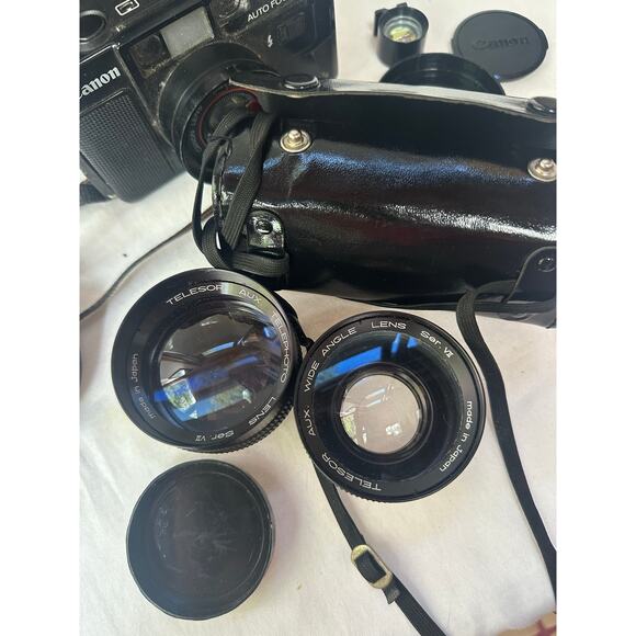 Canon AF35M  35mm Film Camera w/ lens vintage photos photography pictures - Picture 5 of 14